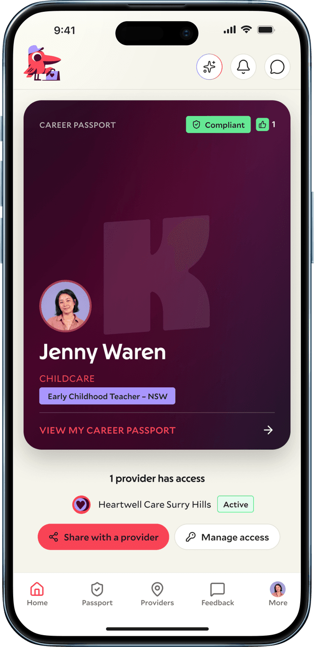 Koora app on iPhone
