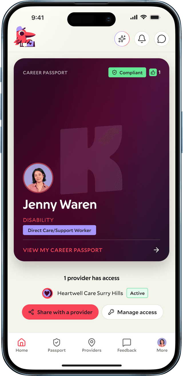 Koora app on iPhone