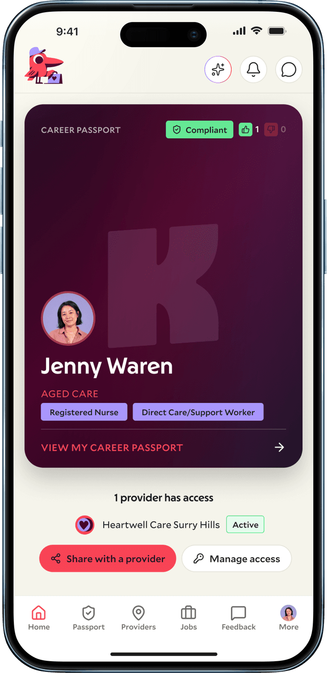 Koora app on iPhone