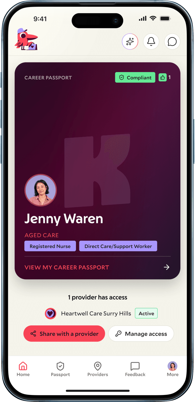 Koora app on iPhone
